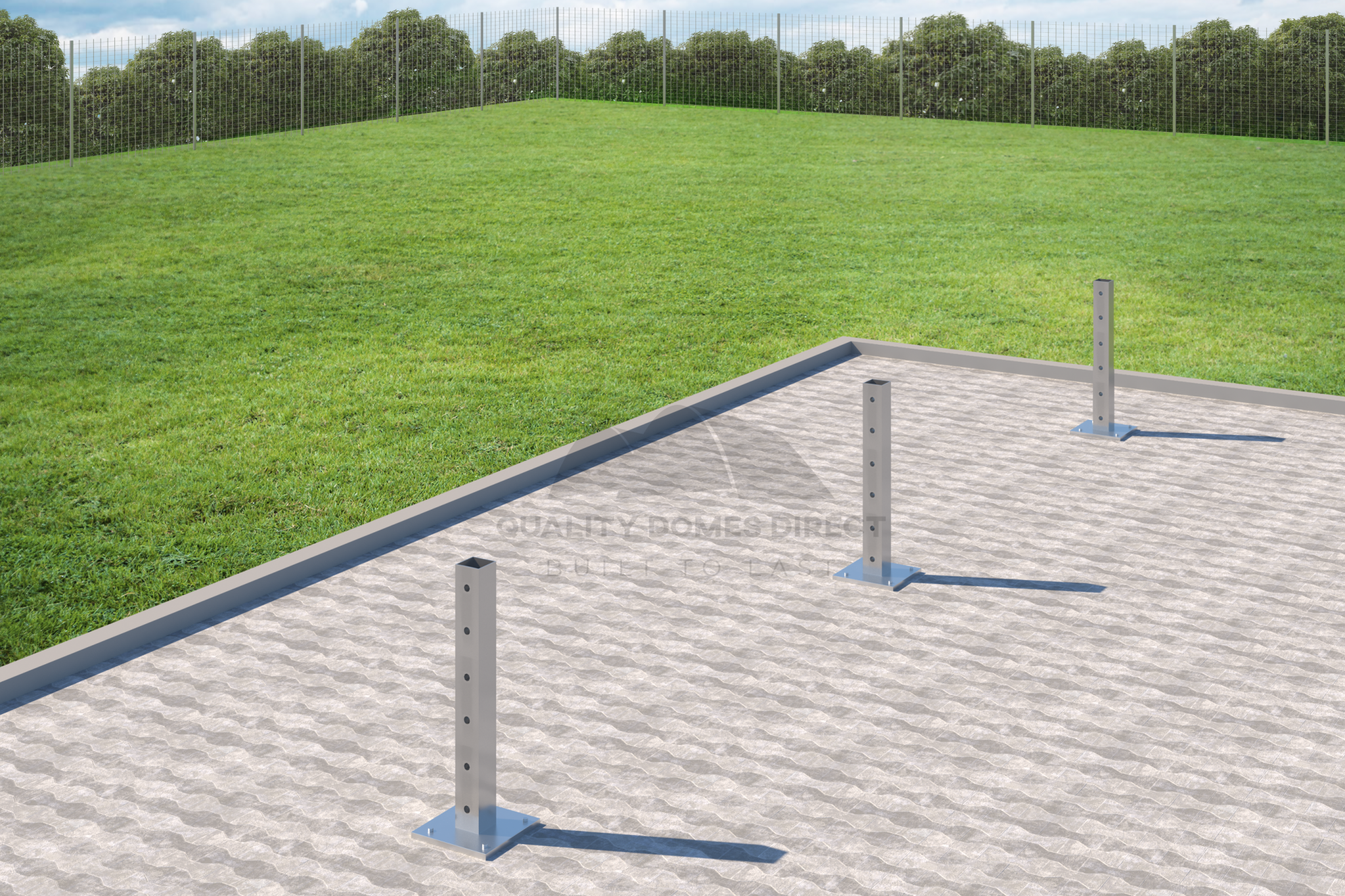 40ft single row post set 40ft single row post set