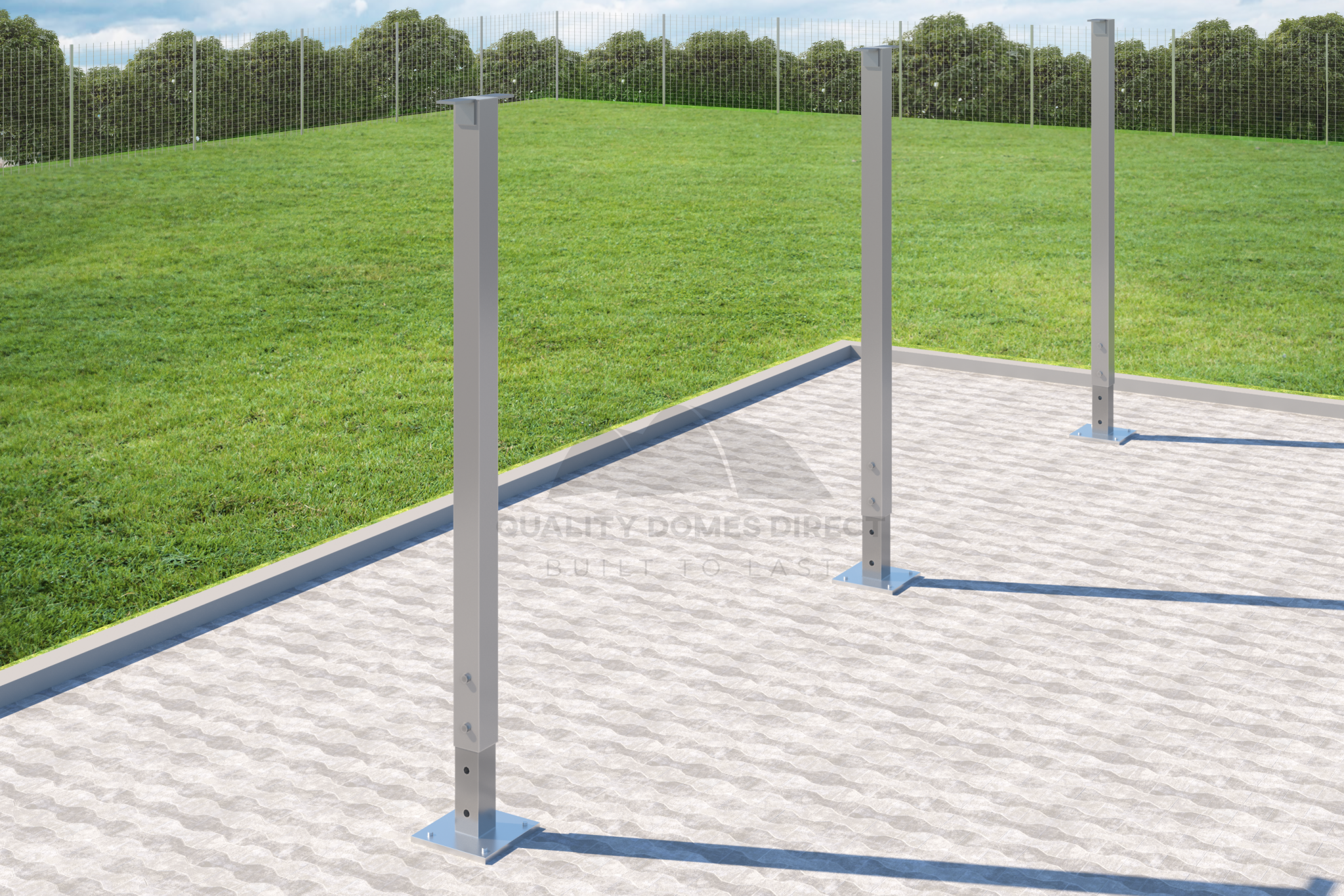 40ft single row post set 40ft single row post set