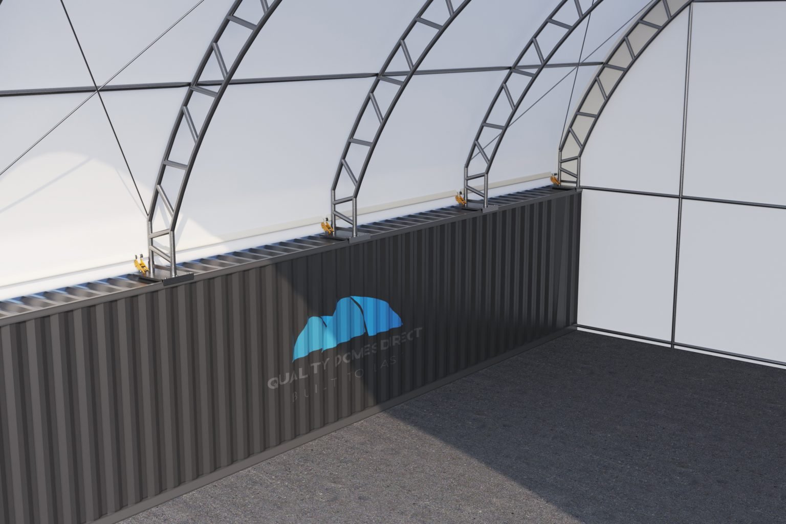 60x60ft (18x18m) double truss industrial grade dome 60x60ft (18x18m) double truss industrial grade dome