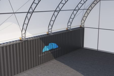 60x60ft (18x18m) double truss industrial grade dome 60x60ft (18x18m) double truss industrial grade dome