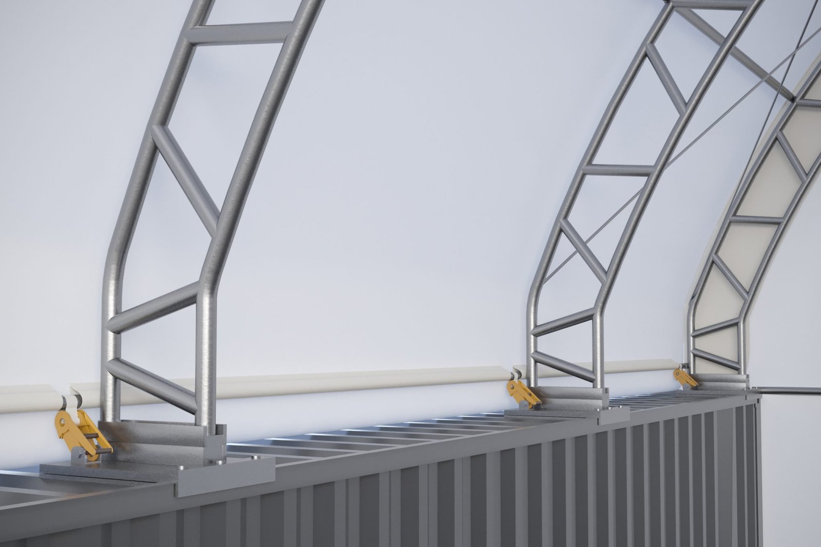 60x60ft (18x18m) double truss industrial grade dome 60x60ft (18x18m) double truss industrial grade dome