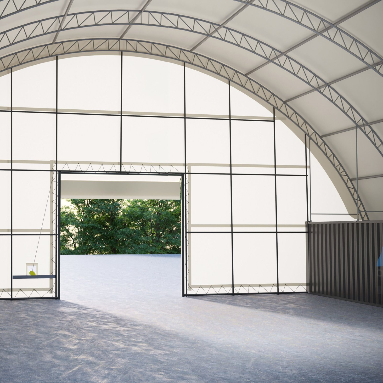 70x40ft (21.35x12m) double truss front wall+door+winch(universal) 70x40ft (21.35x12m) double truss front wall+door+winch(universal)