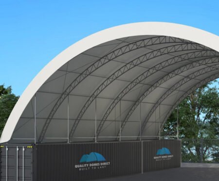 60x60ft (18x18m) double truss industrial grade dome 60x60ft (18x18m) double truss industrial grade dome
