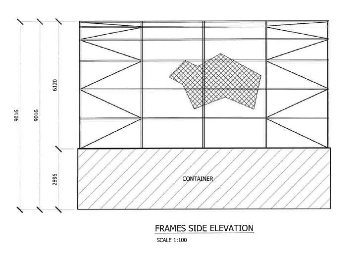 70x40ft (21.35x12m) double truss industrial grade dome 70x40ft (21.35x12m) double truss industrial grade dome