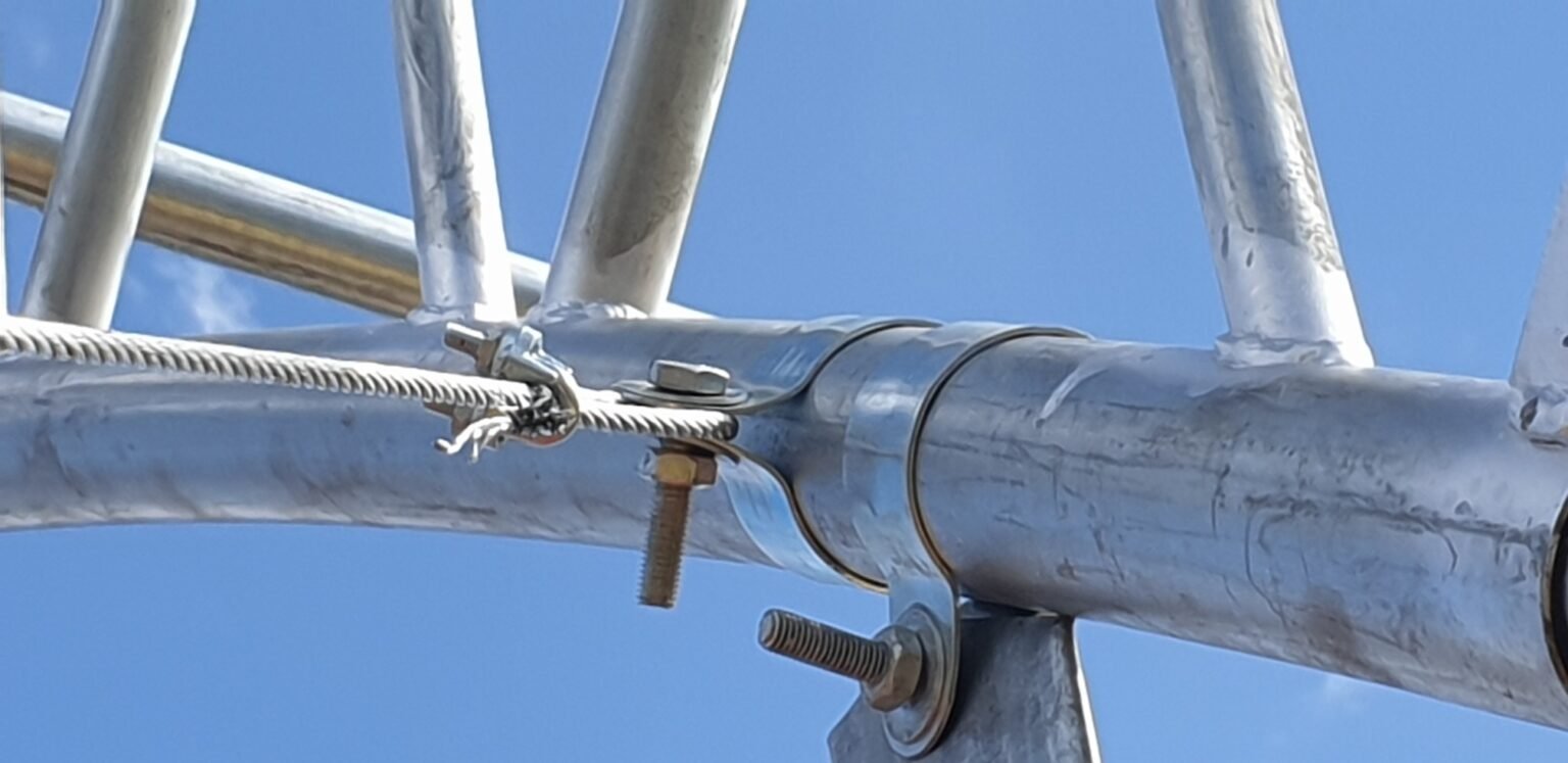 40x40ft (12x12m) welded commercial grade double truss dome 40x40ft (12x12m) welded commercial grade double truss dome