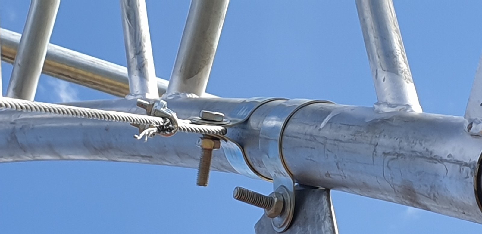 60x60ft (18x18m) double truss industrial grade dome 60x60ft (18x18m) double truss industrial grade dome