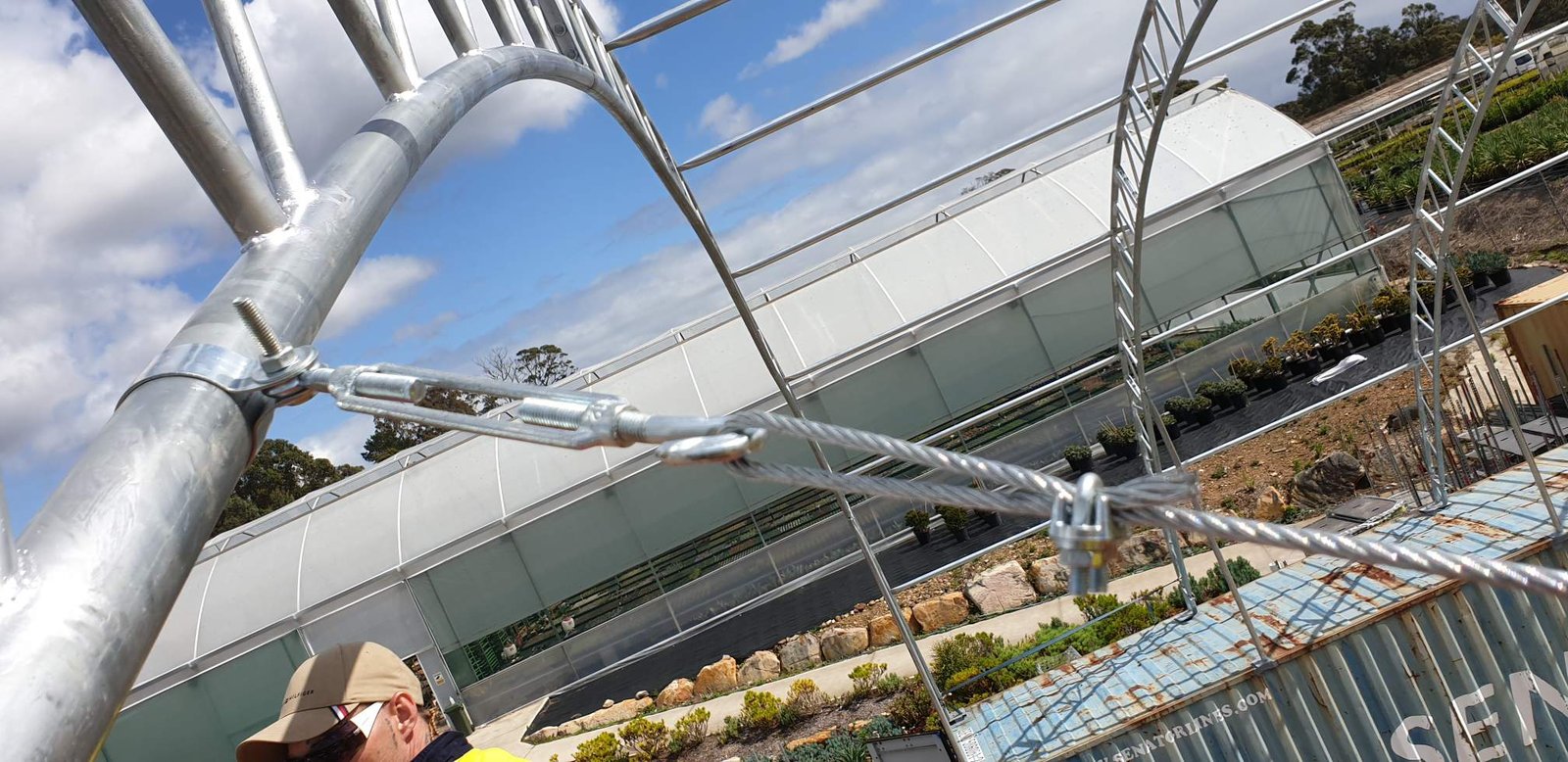 40x40ft (12x12m) welded commercial grade double truss dome 40x40ft (12x12m) welded commercial grade double truss dome