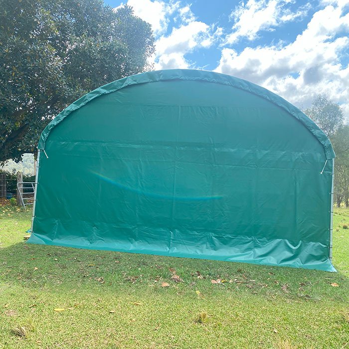 livestock shelter (6 x 6m) livestock shelter (6 x 6m)
