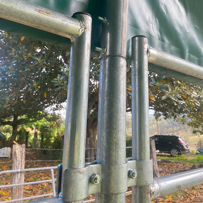 livestock shelter (6 x 6m) livestock shelter (6 x 6m)