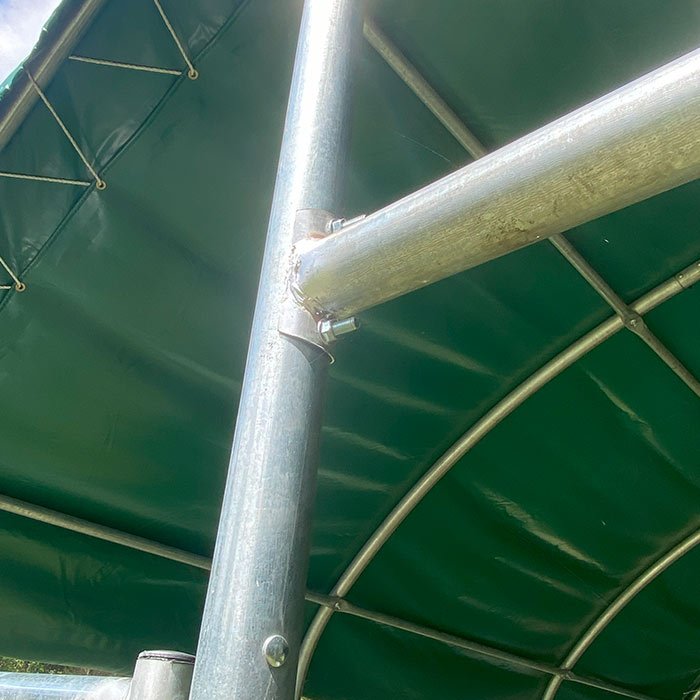 livestock shelter (6 x 6m) livestock shelter (6 x 6m)