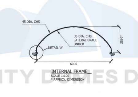 33x40ft (10x12m) quicklock commercial grade dome shelter 33x40ft (10x12m) quicklock commercial grade dome shelter