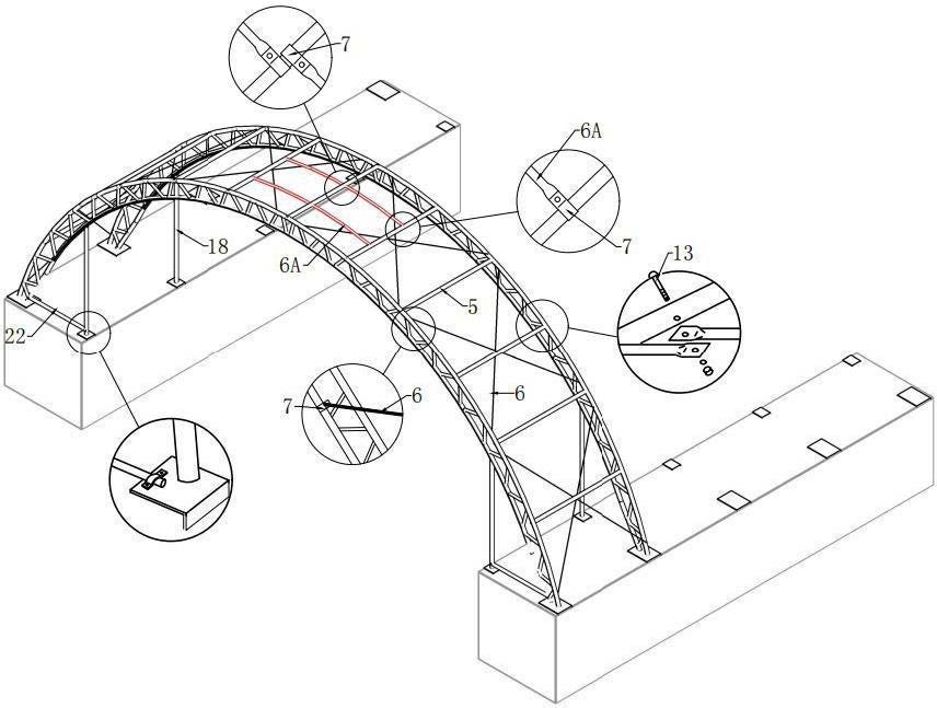 60x40ft (18x12m) double truss industrial grade dome, with 1/2 front and back wall 60x40ft (18x12m) double truss industrial grade dome, with 1/2 front and back wall