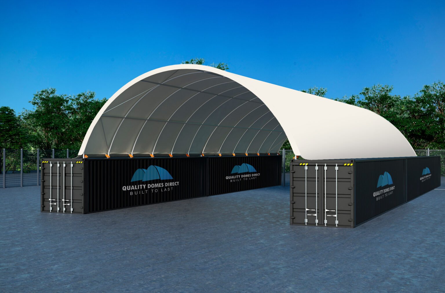 40x80ft (12x24m) quicklock commercial grade dome 40x80ft (12x24m) quicklock commercial grade dome