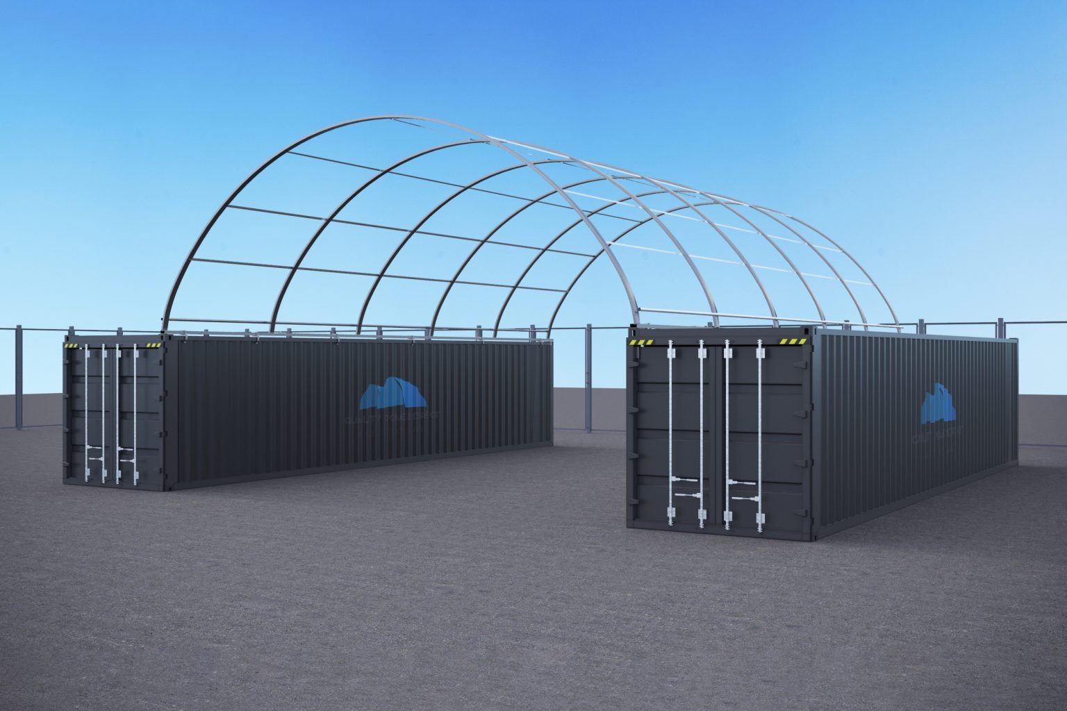30x40ft (9x12m) quicklock square tube dome with end wall 30x40ft (9x12m) quicklock square tube dome with end wall