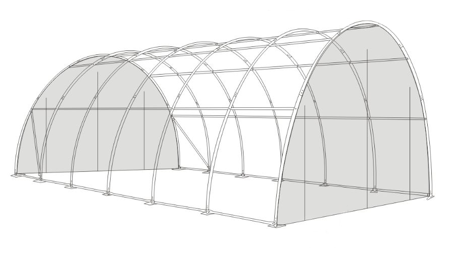 20x30x12ft (6.1×9.15×3.66m) large car shelter green 20x30x12ft (6.1×9.15×3.66m) large car shelter green