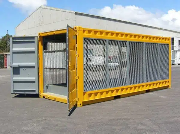 gas cylinder storage shipping container gas cylinder storage shipping container