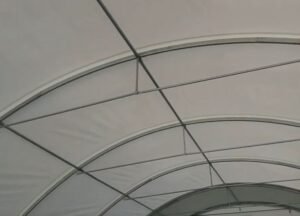 30x65x15ft (9.15x20x4.5m) long large shelter + door 30x65x15ft (9.15x20x4.5m) long large shelter + door