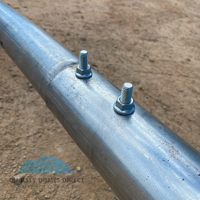 20x40ft (6x12m) quicklock commercial grade dome with semi permanent back wall 20x40ft (6x12m) quicklock commercial grade dome with semi permanent back wall