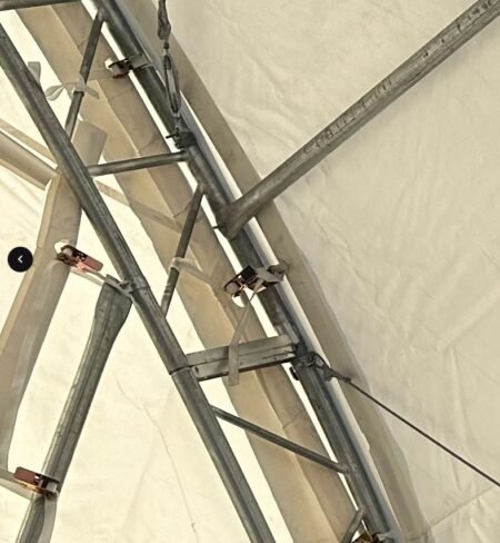 60x60ft (18x18m) double truss industrial grade dome 60x60ft (18x18m) double truss industrial grade dome