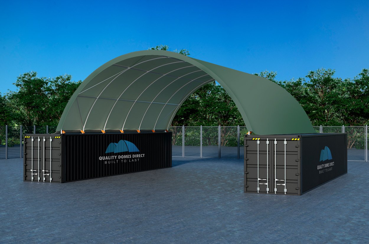 33x40ft (10x12m) commercial grade dome green 33x40ft (10x12m) commercial grade dome green